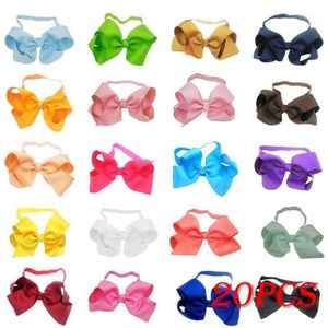 Baby Girl Headbanden Children's Nylon Soft Hair Accessories Hair Band 20 Sets Jewelry Gifts Opaska DLA Dziewczynki#XP251200S