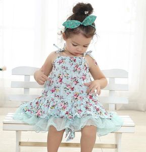 bébé fille enfants vintage fleur tutu robe robe tutu florale pettiskirt jupe en tulle robe en dentelle robe tube robe de ballet princesse rose9564064
