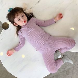 Baby Meisje Pyjama Sets Prinses Baby Peuter Kinderen Nachtkleding Katoenen Baby Body Thuis Pak 2 STUKS Kleding 1-10Y