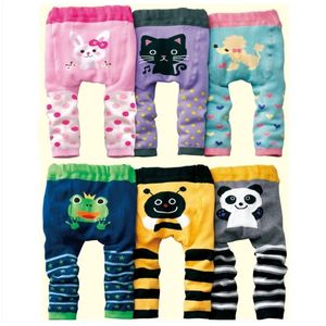 Bébé fille pantalon garçons vêtements couvre-couche culotte nouveau-né caleçon leggings Long pantalon Animal collants 210413