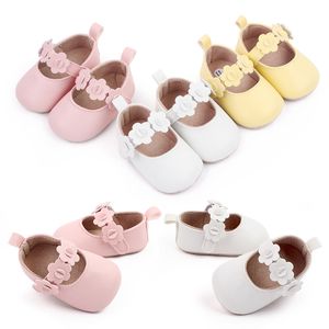 Babymeisje schoenen pu lederen eerste wandelaars kinderen prinses sneakers pasgeboren meisjes wieg schoenen