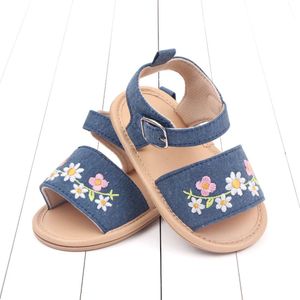 Baby Girl Summer Casual Floral Sandals Anti-Slip Soft Sole for Outdoor School Party Fashion baby Kinderen Sandaalschoenen