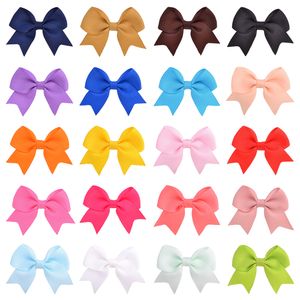 Baby Meisjes Strik Grosgrain Haarspelden Kinderen Lint Strikken Met Alligator Clips Kinderen Haaraccessoires Peuter Boog Barrette YL325