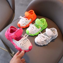 Bébé Filles Garçons Casual Chaussures D'été Infant Toddler Chaussures Mesh Respirant Étudiant Sneaker Enfants Chaussures De Sport Enfants Sandales 220805