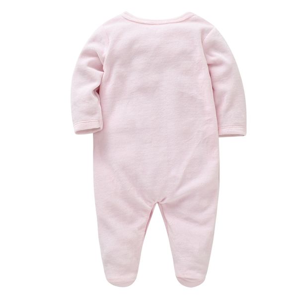 Bébés filles garçons barboteuses Royal Crown ensembles de vêtements avec des gants Cap infantile nouveau-né One-Pieces Footies ensemble pyjama velours LJ201223