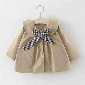 Baby Girls Abrigo primavera otoño manga larga superior rompevientos niños ropa chaqueta para niños 210528