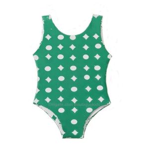 Baby Meisjes Designer Badmode OnePieces Print Kinderen Badpak Zwempak Voor Kinderkleding Zwemmen1983707