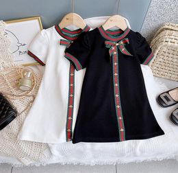 Robe d'automne pour bébés filles, robes de princesse de marque, de style européen et américain, avec impression de fleurs, vêtements pour enfants, 20217443635