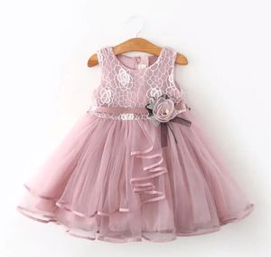 Robe décontractée pour petites filles, tenue d'été pour enfants, tenue de fête, petite princesse