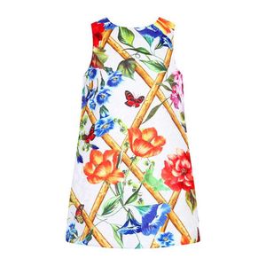 Baby Meisjes Jurk Prinses Kostuum 2021 Merk Zomer Kinderen Jurken Voor Meisjes Bloemen Kleding Kinderjurk Robe Fille Enfant Q0716