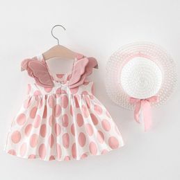 Baby Girls Dress Summer mignon Cartton Rainbow Princess ES For Girl pour les enfants nouveau-nés anniversaire 6604763