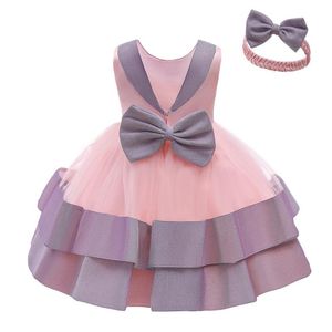 Baby meisjes jurken 12 18 24 maanden peuter verjaardag doopjurk elegante bruiloft avondfeest tutu geboren doopkleding meisje