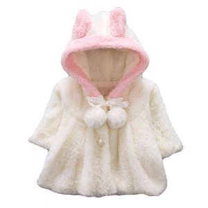 Baby Girls Faux Fur Veste chaude d'hiver 2019 Veste de manteau chaud épais