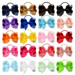 Baby Girls Grosgrain Ribbon Bows corde enfants