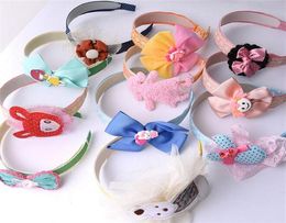 Baby Girls Bandbands Headwear Hair Bijoux Accessoires Kids Headba pour les enfants Gift Craft 10pcs Lot HJ33 305O2410535