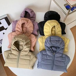 Baby Girl Kids Chaquetas Down Coats Nitdler Winter Jackets Niños para niños Inglaterra White White Warm Outwear Children Capacinas de moda Classic 0-3 años Y15K#