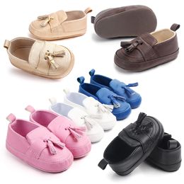 Babymeisjes schoenen voor pasgeboren lente herfst schattige kwast anti-slip eerste wandelaar zachte zool feestschoenen CIRB-schoenen