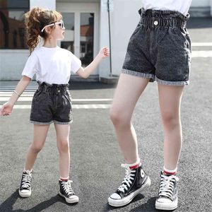 Baby Girls Shorts Jeans Pantalons Design Summer Enfants Enfants Denim pour pantalons Vêtements pour filles en bas âge 210723