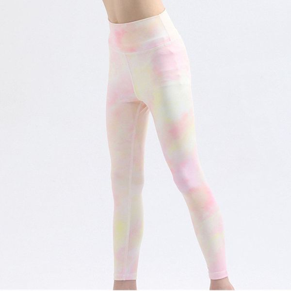 Pantalones de yoga de verano para niñas bebés Leggings ultrafinos helados Moda Medias deportivas de secado rápido Pantalones antimosquitos resistentes al sol XS-XL Fresco