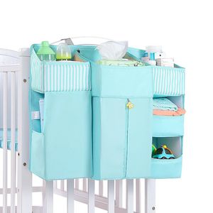 Baby Opknoping Opbergtas Geboren Wieg Luier Zak Nachtkastje Caddy Bed Organizer Speelgoed Baby Beddengoed Product 240313