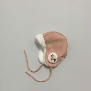 Chapeau de bébé automne et hiver chaud épaissi garçon mignon Super mignon en peluche Bonnet cache-oreilles chapeau enfants Lei Feng casquettes