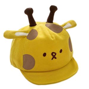 Baby Hoed lente en herfst dunne baby cap leuke super leuke een jaar oude baby lente baseball cap 45-48cm237U