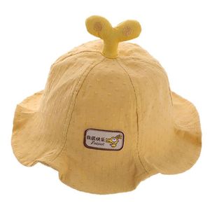 Chapeau bébé printemps et automne mince pêcheur mignon chapeau de soleil 40-48cm309H