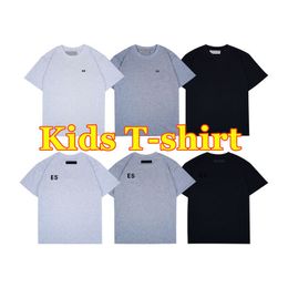 ESS T-shirts pour enfants T-shirts en coton pour tout-petits garçons filles vêtements hauts T-shirts d'été pour bébés enfants enfants jeunes T-shirt décontracté à manches courtes imprimé