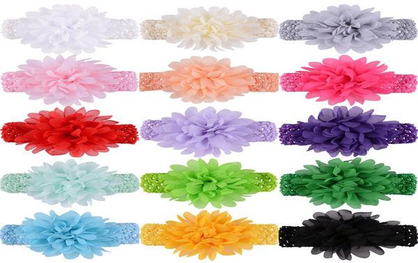 Baby Head Wrap Murffon Flowers NOUVEAU BANBEUR SOW SOFF BANDS ACCESSOIRES DE CHILLES pour les enfants pour enfants