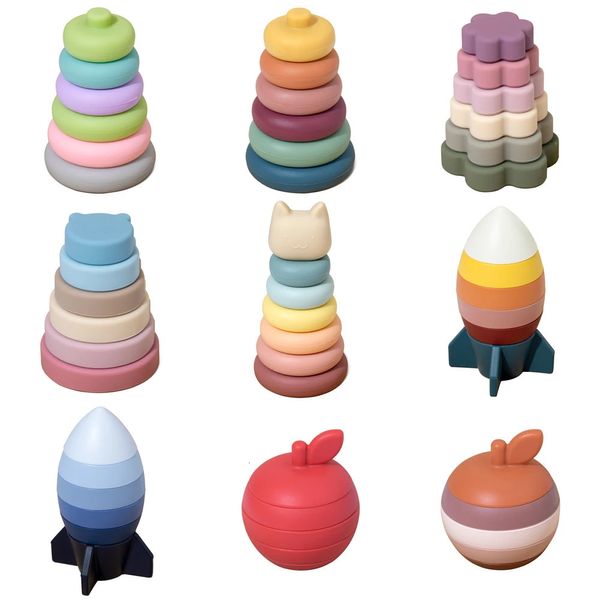 Jouets de dentition en silicone sans BPA pour bébé, jouets de dessin animé à mâcher pour bébés, cadeaux de naissance, jouets de poussette de rongeur, produits pour enfants 240307