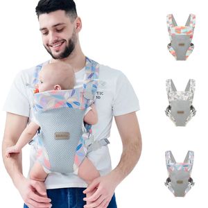 Babyartikelen voor Borns Wrap Schouder Rugzak Ergonomische Kangoeroe Kid Sling Reizen Outdoor Peuter Kinderen Band Zomer 240124