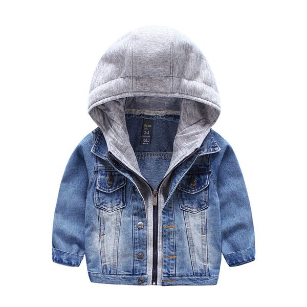 Chaqueta de jeans para bebés ropa para niñas para niños sudadera para niños abrigo de mezclilla