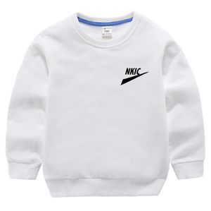 Baby Kids Sweatshirts Boy Girl Kleding Merk Logo Print Hoodie Kinderen Pullover Tops Herfst Winter 100% katoenen hoodies jas