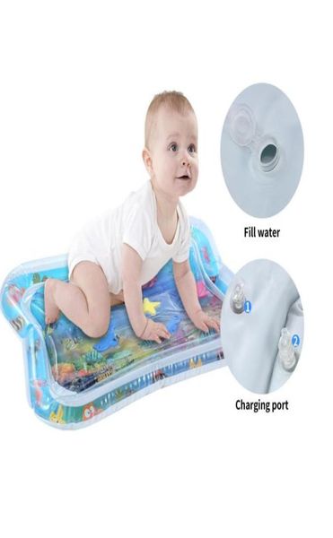 Baby Kids Play Play Play Play Play Plafnable Pvc PVC TIMM TIMY PLAYMAT TODDLER Activité amusante Play Play Center Water Mat FO1376878