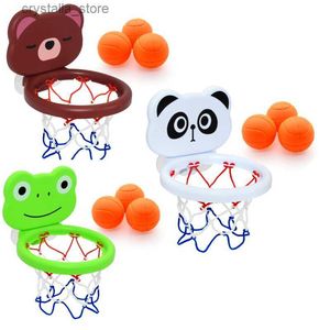 Baby Kids Mini Schieten Mand Bad Water Play Set Basketbalbord met 3 Ballen Grappig Douche Bad Leuk Speelgoed voor Peuters L230518