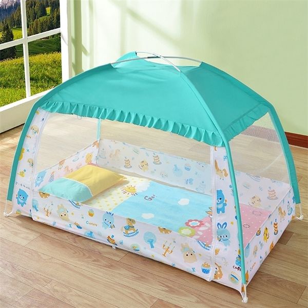 Bébé enfants tente de jeu avec moustiquaire grande maison de jeux jouets pour enfants princesse castal intérieur extérieur tentes pliantes bébé jouet LJ200923