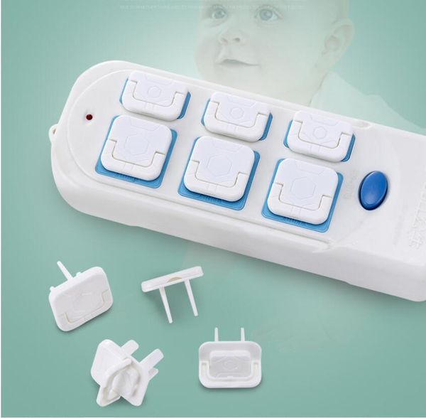 Sécurité pour bébés enfants Prise de courant électrique Prise de courant Verrouillage Capuchon Anti-choc électrique Garde bébé anti-électrique Ménage nouveau design Pratique