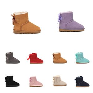 baby kinderschoenen Classic Ultra Mini Boot uggi Australia warme laarzen meisjes lelijke schoen half Kinderen sneaker kind jeugd ontwerper Sneeuw peuter baby's slofjes winter