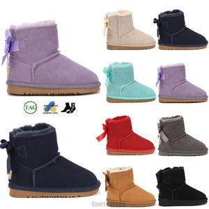 Zapatos para niños pequeños Niños pequeños Classic Ultra Mini Boot I Australia Botas cálidas Niñas Ly Zapato Half Children Sneaker Kid Youth Designer Snow 22-35