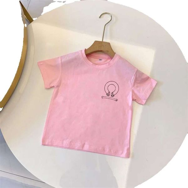 Bébé enfants T-shirt filles garçons classiques imprimement tshirts floraux créateurs de mode fille garçon tops lettre d'été chemises vintage t-shirts de luxe