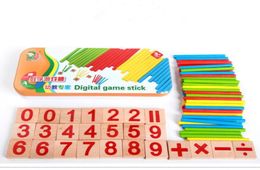 Juguete para bebés y niños, juego Digital, palo de matemáticas, entrenamiento preescolar, Brinquedos Juguets2480686