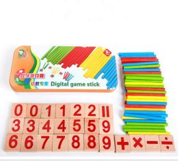 Baby Kids Toy Digital Game Stick Math Preschool Training Brinquedos JUGUETS8984805