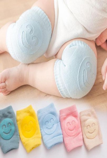 Genouillères bébé ramper ramper enfant infantile anti-dérapant genou chaussettes protecteur jambe chaussette KKA800614752922