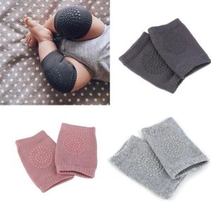 Bébé genouillères sécurité genouillère chaussettes enfant en bas âge coton protecteur de sécurité genou jambe nouveau-né ramper coude protecteur jambières ZZ