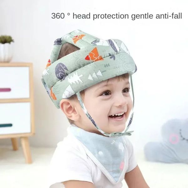 Bébé apprend à marcher sur la tête des casques de sécurité des enfants qui rampent un chapeau anti-drop à la maison 231227