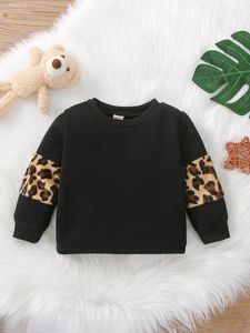 Pull thermique Baby Leopard Teddy Panel SHE