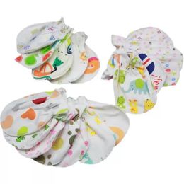 Baby houdt van anti grijze handschoenen wanten pasgeboren baby's peuter dieren print mitten