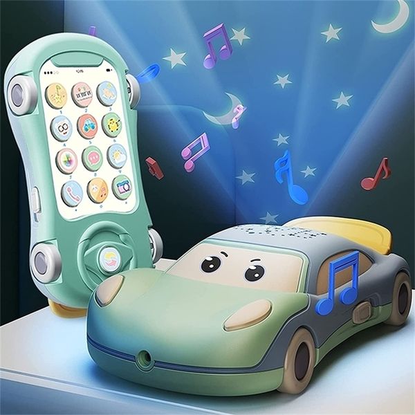 Bébé téléphone portable pour les tout-petits 0 12 mois enfants jouets d'apprentissage éducatif Montessori Musical 2 à 4 ans fille 220715