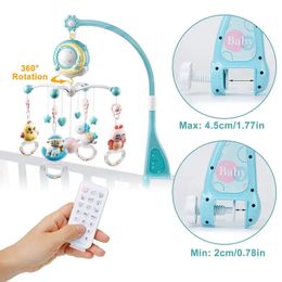 Bébé mobile hochets jouets 012 mois pour né berceau lit cloche enfant en bas âge carrousel lits enfants jouet Musical cadeau 240318