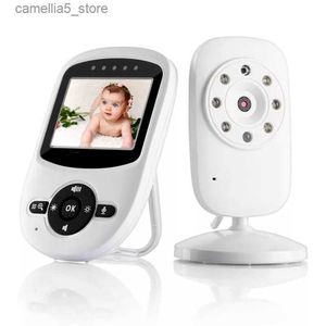 Baby Monitor Camera Video inalámbrico de 2,4 pulgadas Monitor para bebés Cámara de seguridad para niñeras de alta resolución Visión nocturna Monitoreo de temperatura Teléfono Q240308